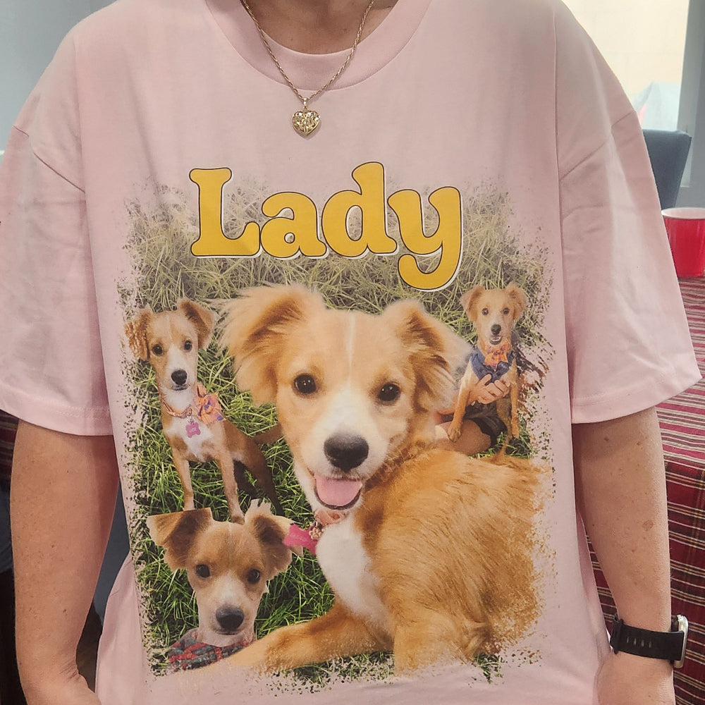 Create Your Own Custom Dog Bootleg Tee Unisex