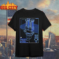 Crosley Tower Blueprint Shirt Unisex