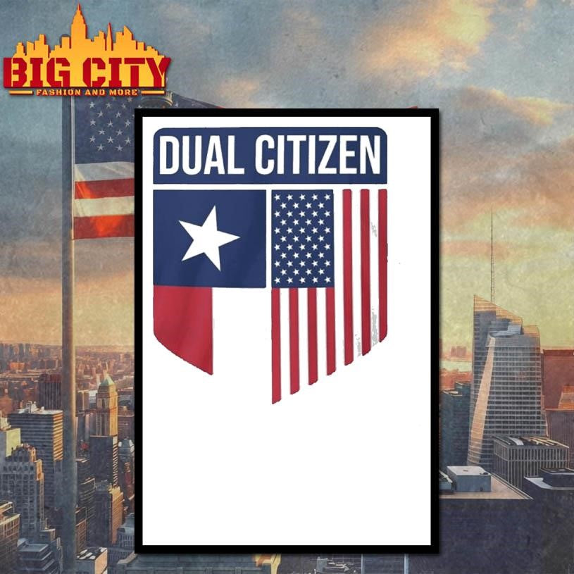 DUAL CITIZEN Flag Shirt Unisex