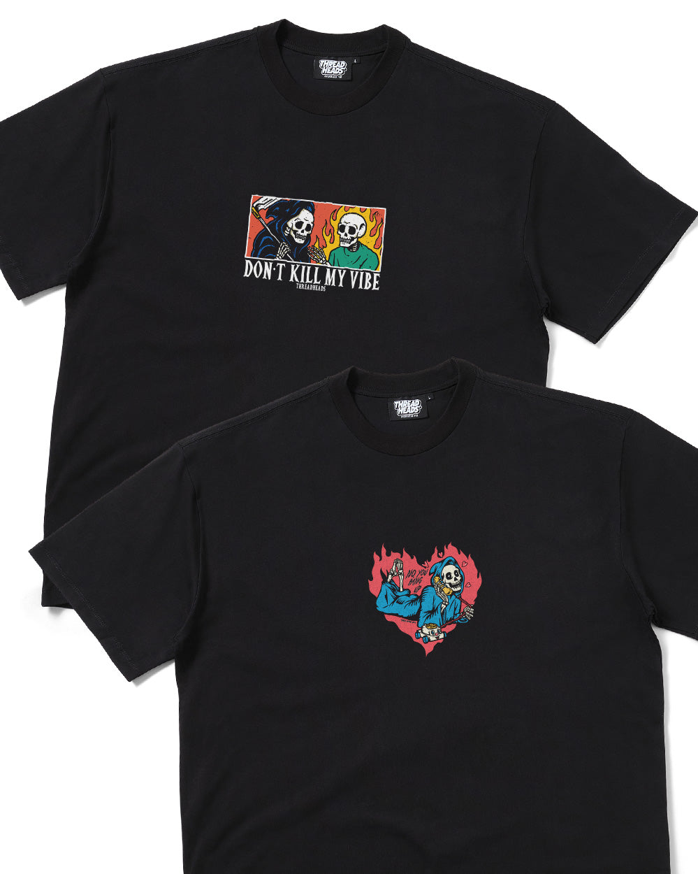 Dark Oversized 2 Tee Bundle Unisex