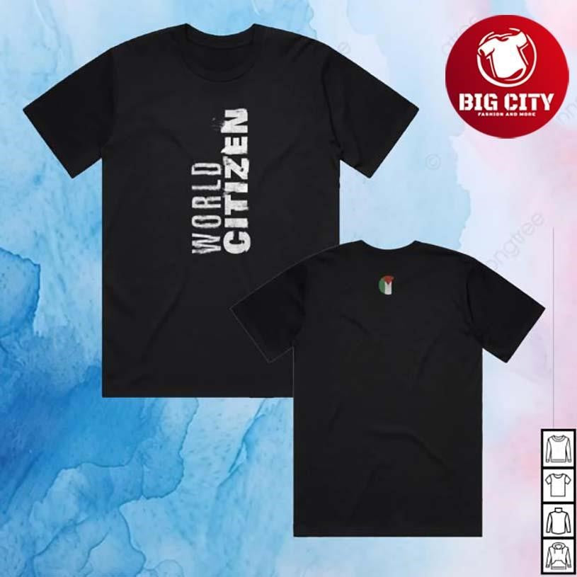 David Sylvian World Citizen Two Sided Shirt Unisex