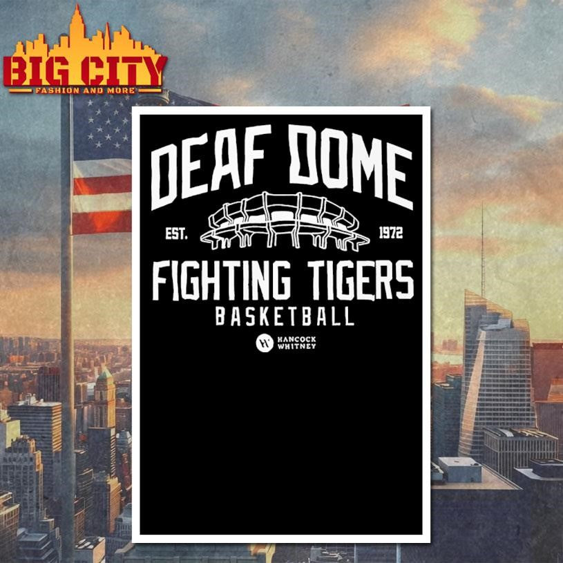 Deaf dome fighting tigers basketball shirt Unisex
