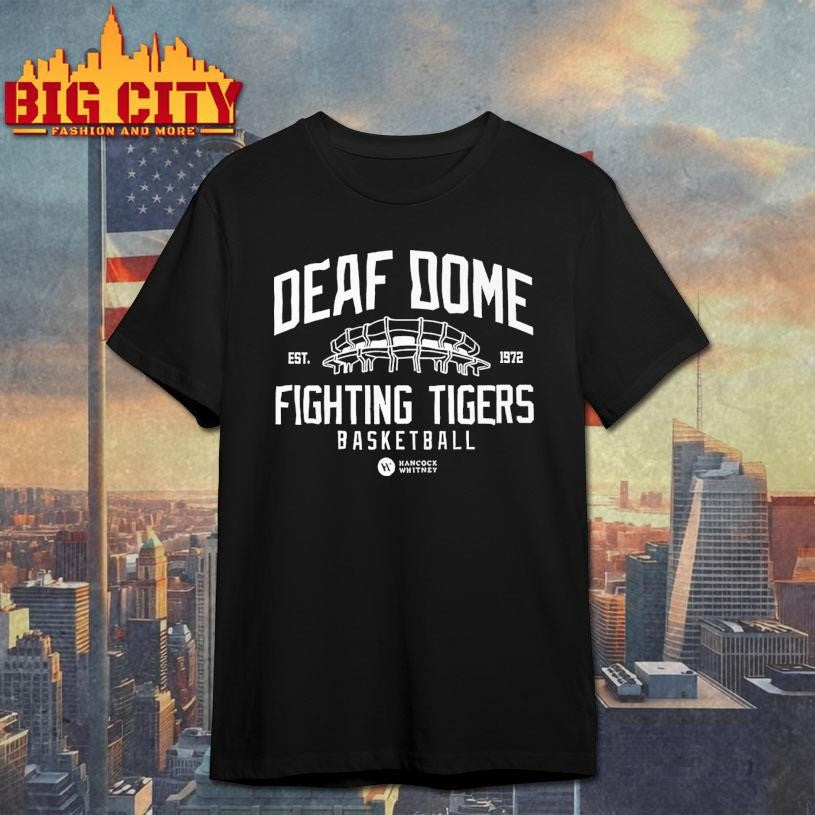 Deaf dome fighting tigers basketball shirt Unisex