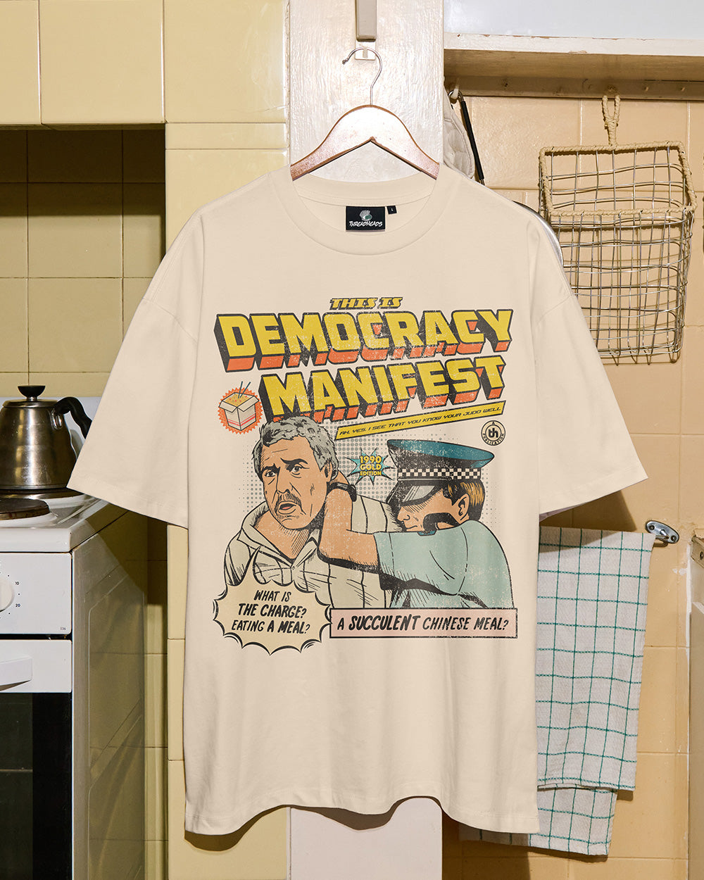 This is Democracy Manifest Oversized Tee Unisex