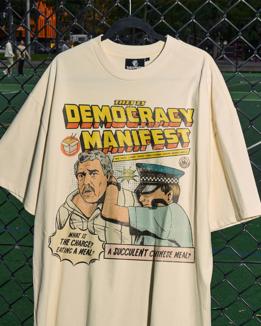 This is Democracy Manifest Oversized Tee Unisex