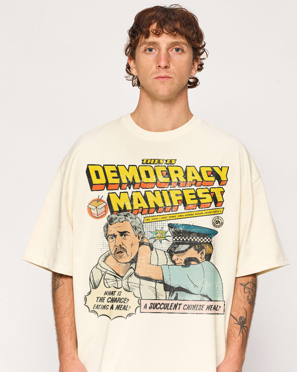 This is Democracy Manifest Oversized Tee Unisex