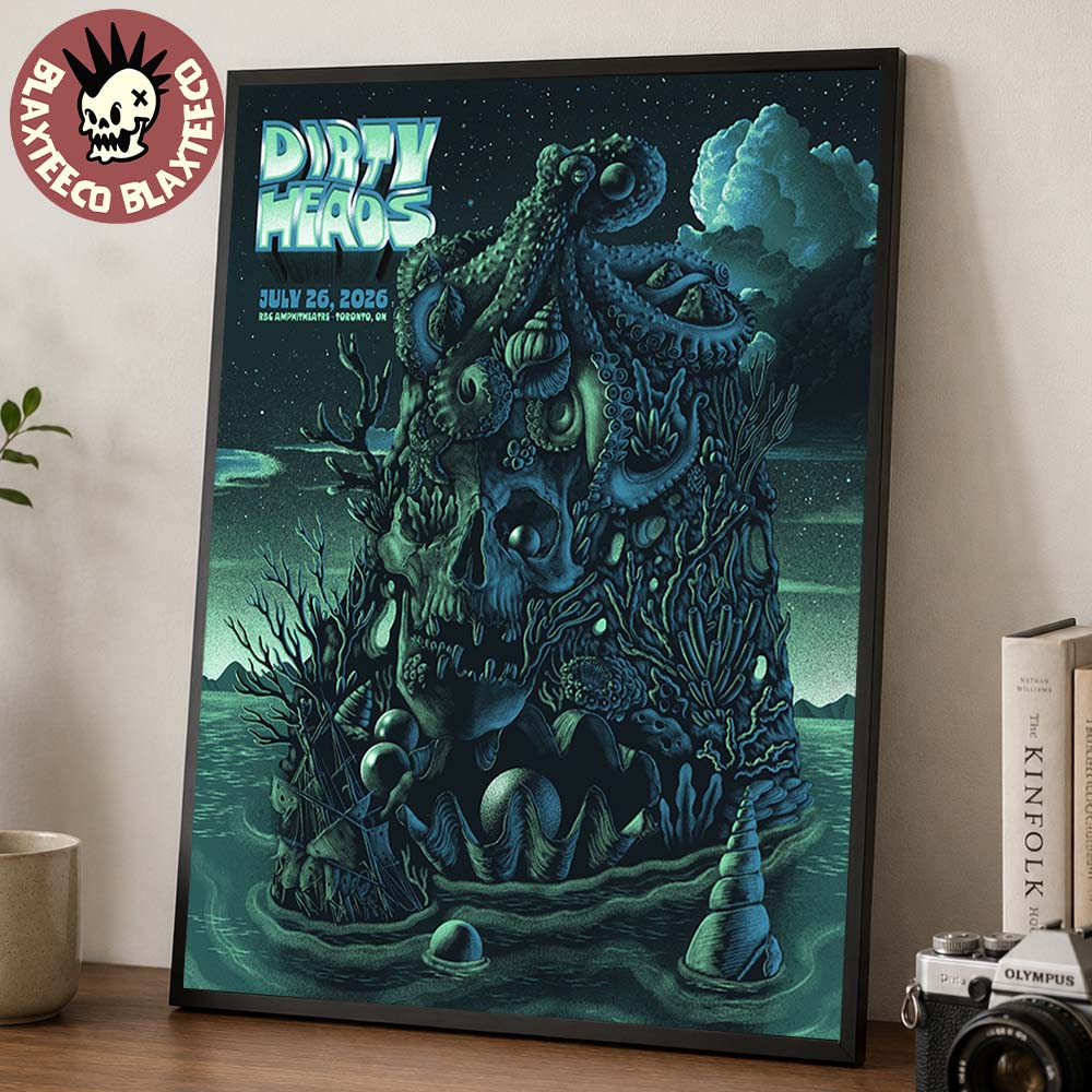 Dirty Heads Toronto ON Canada 2026 Event Merch Poster At RBG Amphitheatre On July 26 2026 Home Decor Poster Canvas