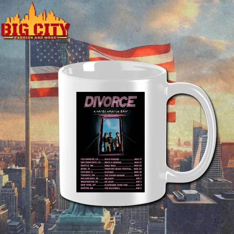 Divorce A North America Tour 26 Poster Shirt Unisex