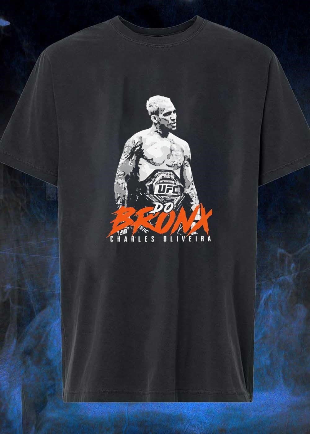 Do Bronx Charles Oliveira UFC Championship T-Shirt