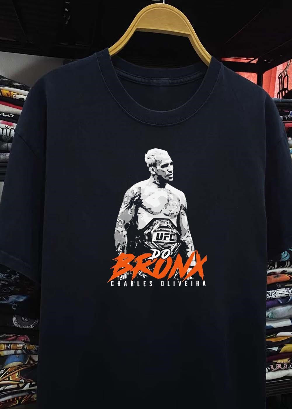 Do Bronx Charles Oliveira UFC Championship T-Shirt