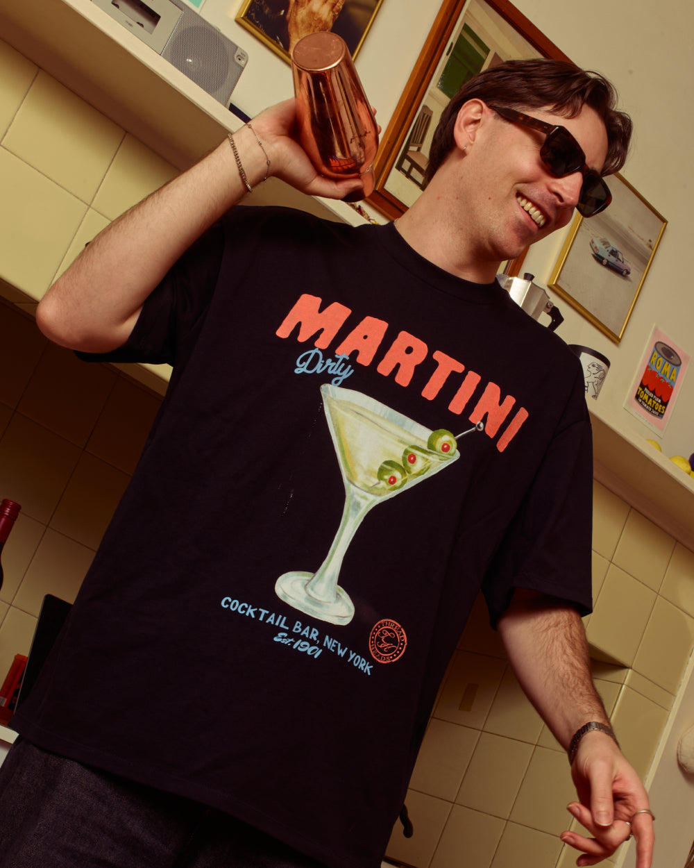 Dirty Martini Oversized Tee Unisex
