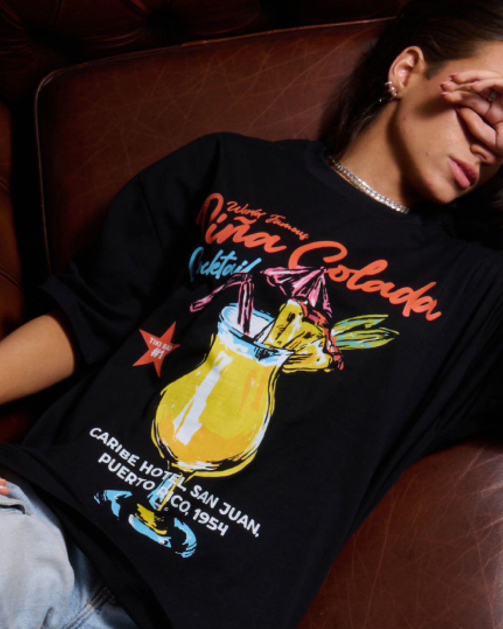 Pina Colada Oversized Tee Unisex