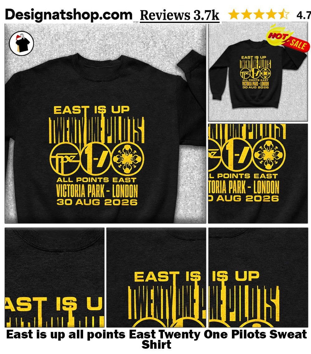 East is up all points East Twenty One Pilots shirt