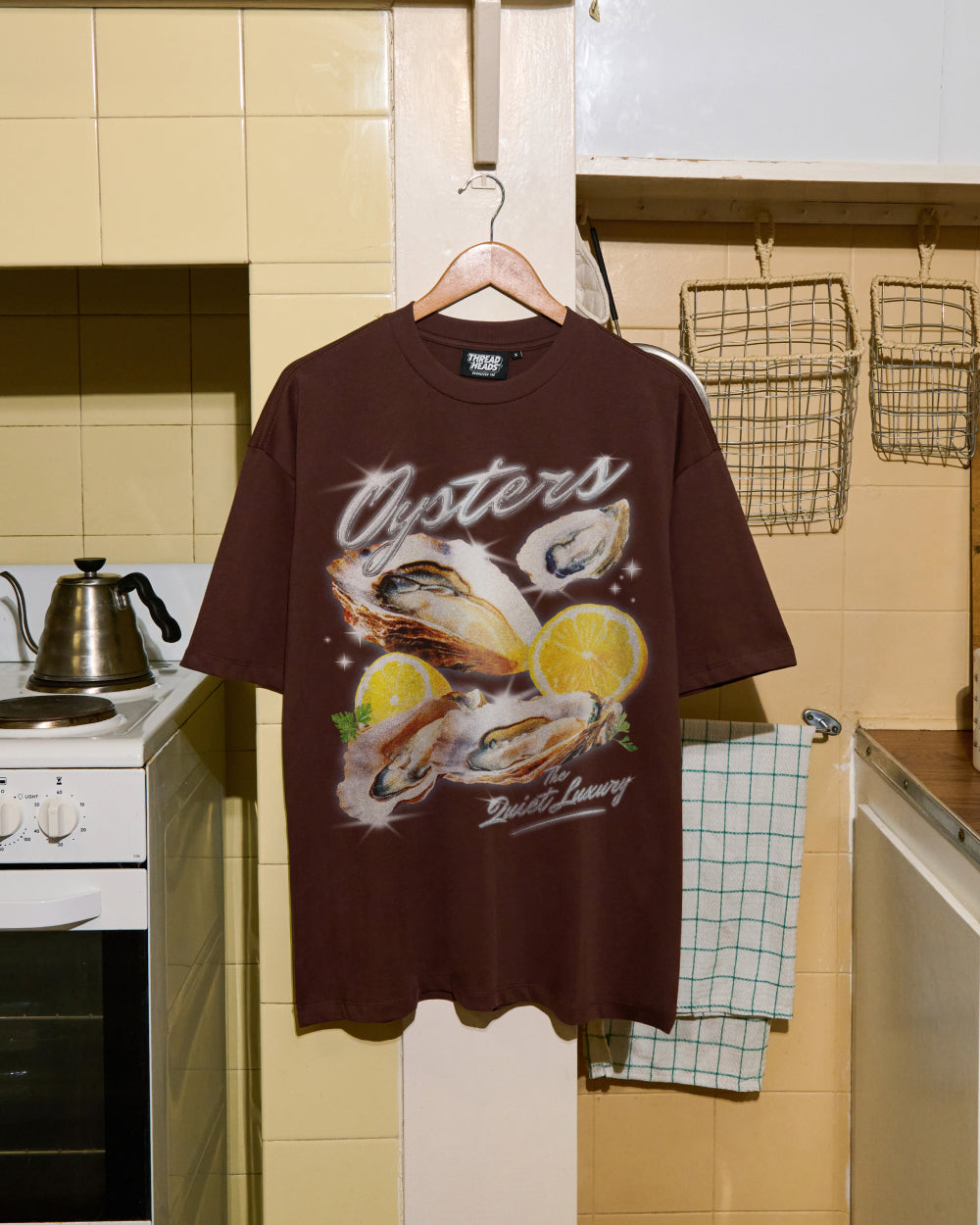 Oysters, The Quiet Luxury Oversized Tee Unisex
