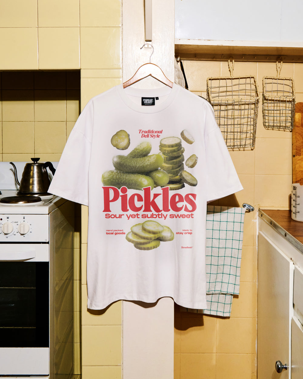 Sour Yet Sweet Pickles Oversized Tee Unisex