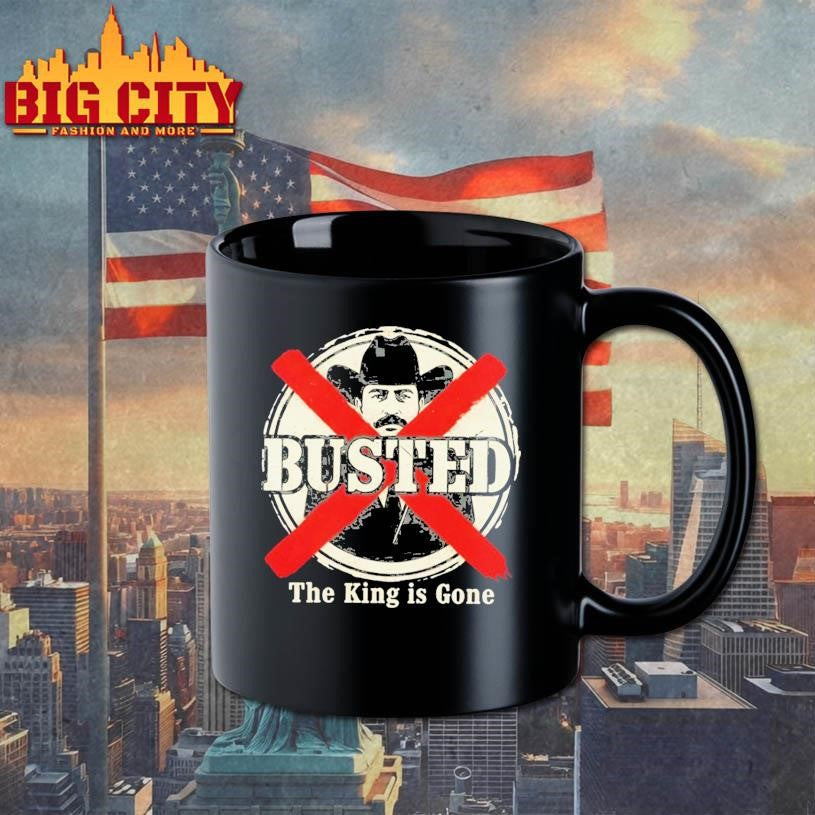 El Mencho Busted The King Is Gone Vintage Retro 2026 shirt Unisex