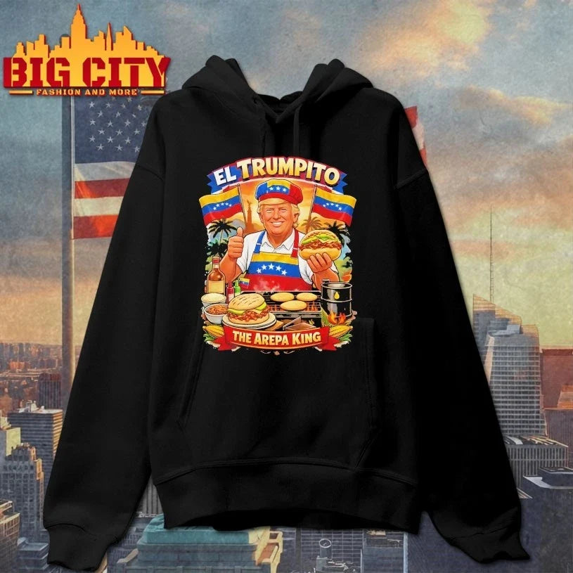 El Trumpito Arepa King Venezuelan Food &amp; Street Food Humor Unisex