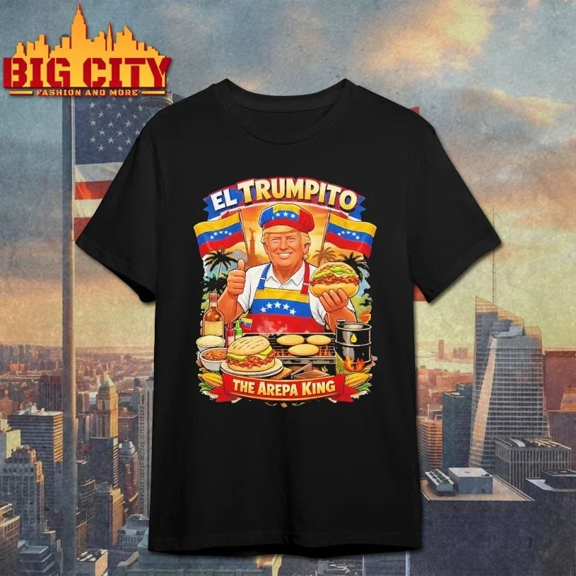 El Trumpito Arepa King Venezuelan Food &amp; Street Food Humor Unisex
