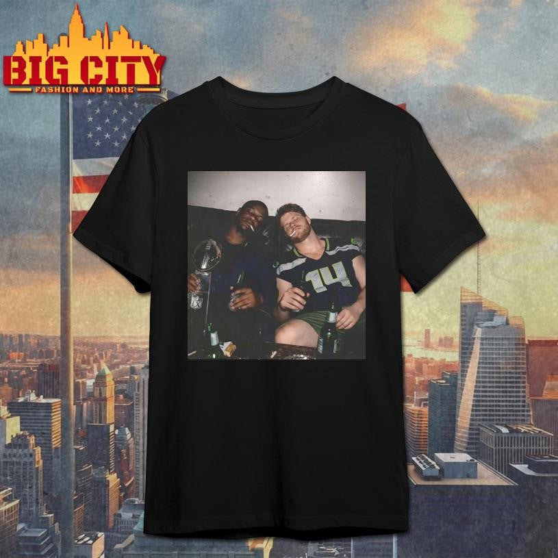 Ernest Jones and Sam Darnold Smoking Shirt Unisex