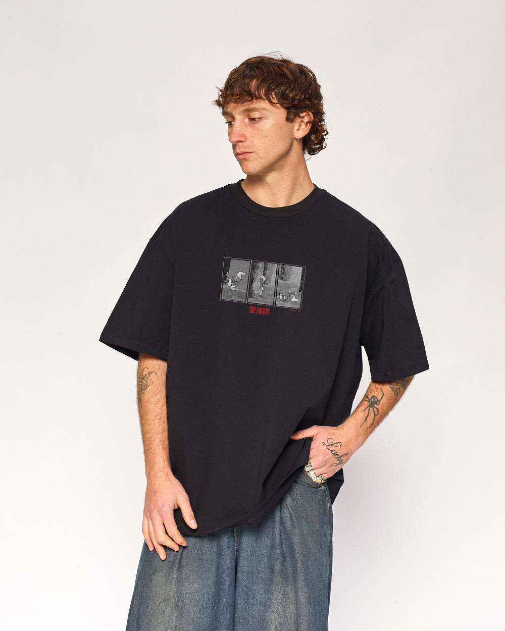 Smurf Noir Oversized Tee Unisex