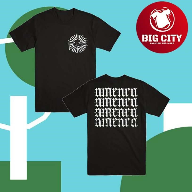 Evilgreed Amenra Calligraphy Two Sided Shirt Unisex