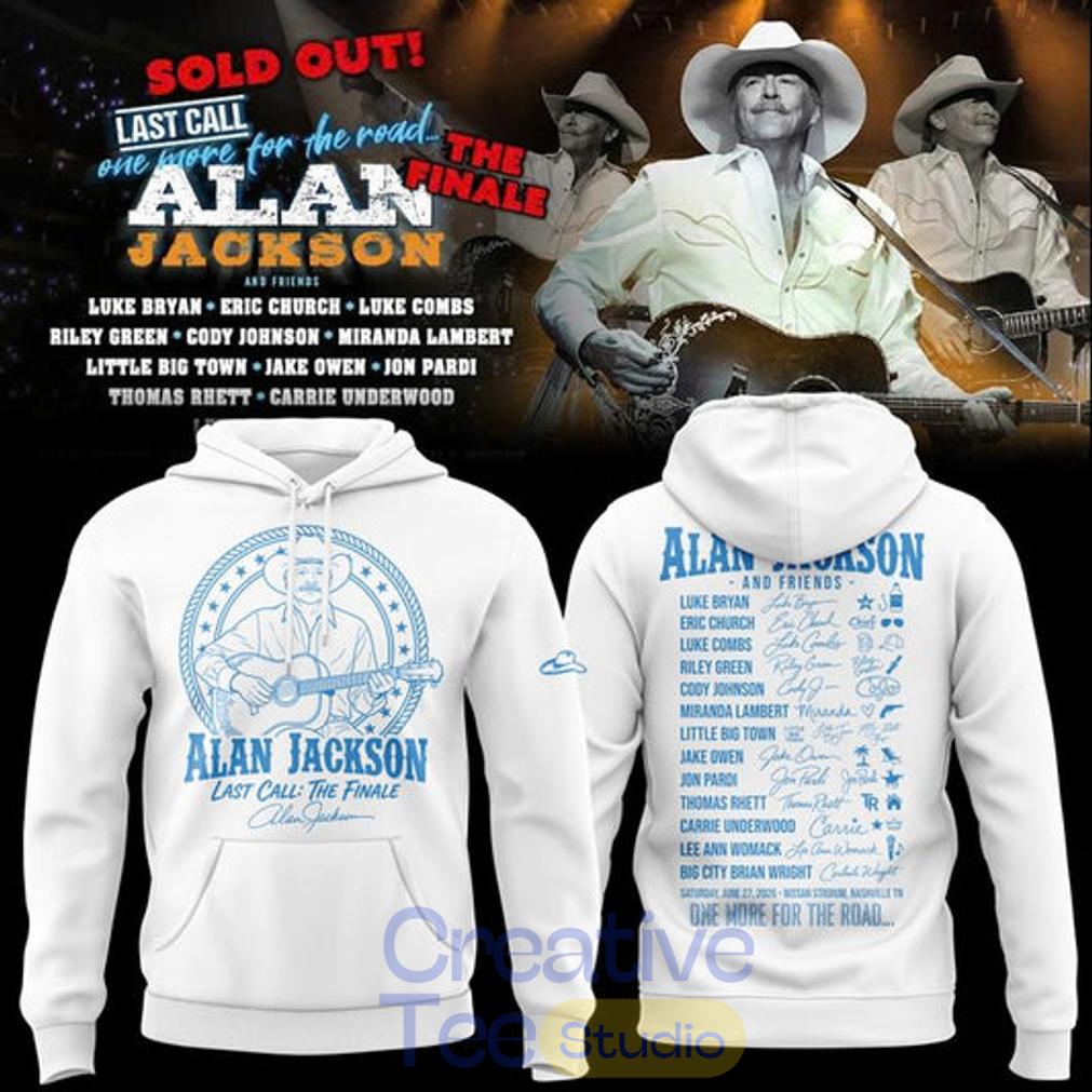 Alan Jackson x Tennessee Titans “Last Call… The Finale” Exclusive Version Hoodie 2026