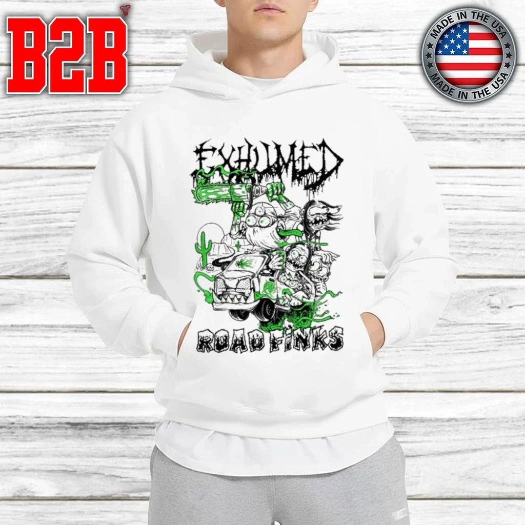 Exhumed Red Asphalt Road Fink Shirt Unisex