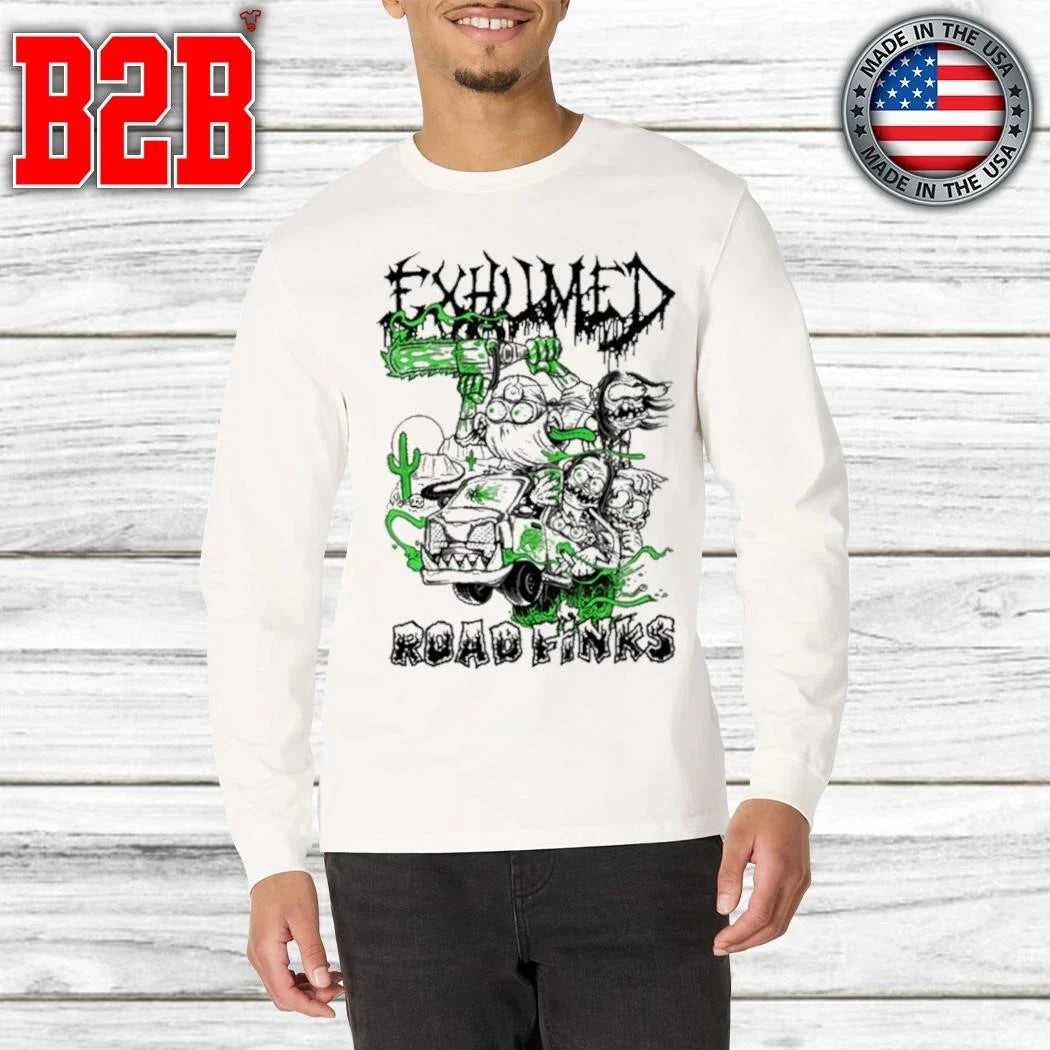 Exhumed Red Asphalt Road Fink Shirt Unisex