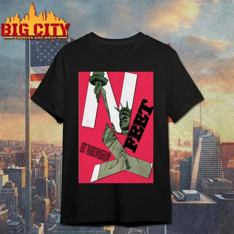 FEET New Yorks 2026 New Colossus Festival Poster Shirt Unisex