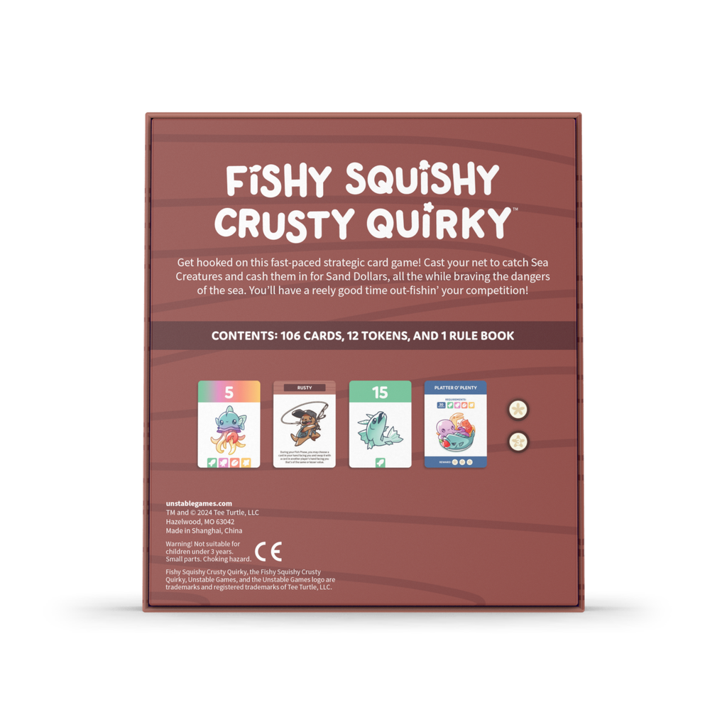 Fishy Squishy Crusty Quirky: Base Game Unisex