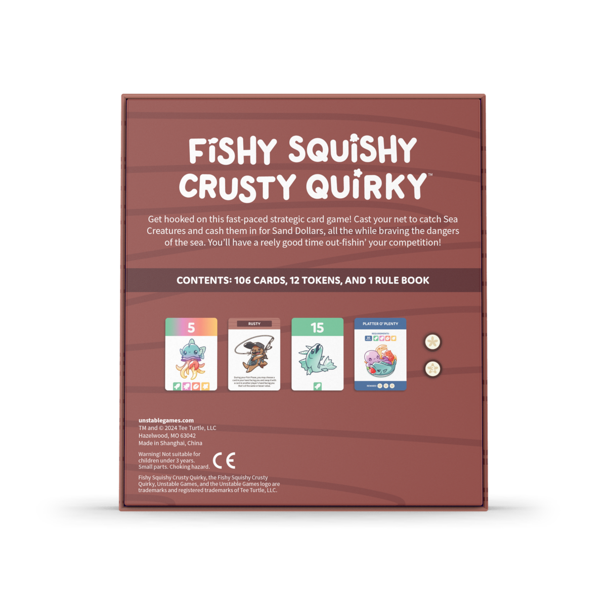 Fishy Squishy Crusty Quirky: Base Game Unisex