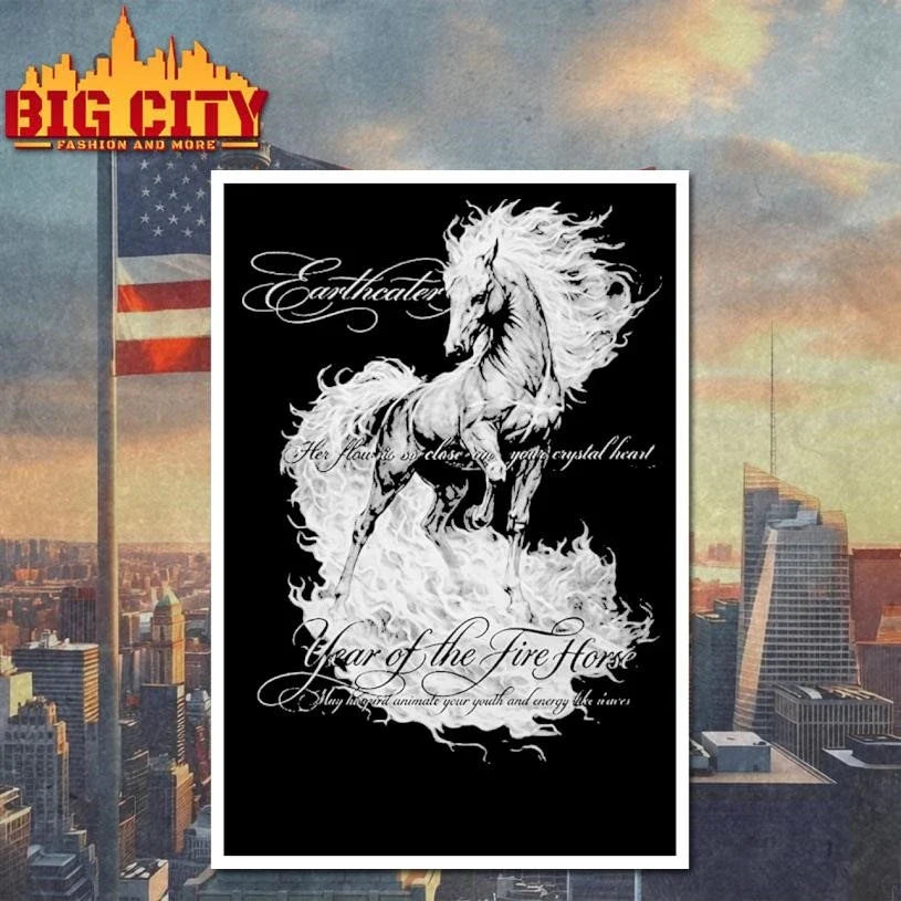 FKA Twigs Merch Body High Tour 2026 Eartheater Year Of The Fire Horse Shirt Unisex