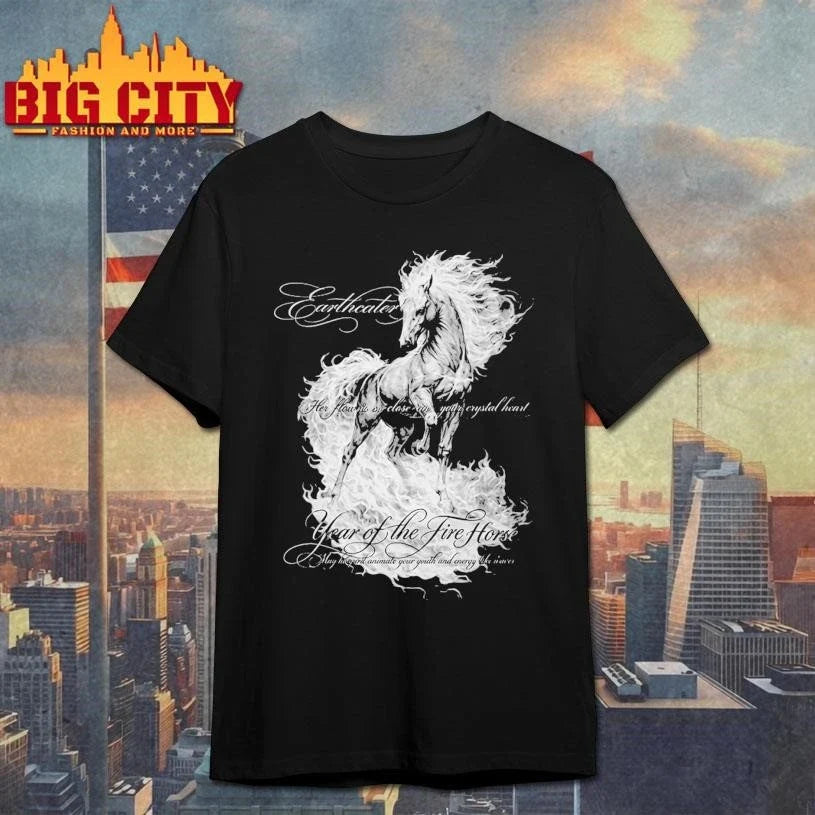 FKA Twigs Merch Body High Tour 2026 Eartheater Year Of The Fire Horse Shirt Unisex
