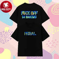 Feral Fuck Off I’m Dancing Thermal Vision Two Sided Shirt Unisex