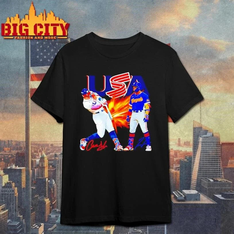 Final Battle Usa Vs Venezuela World Baseball Classic Championship Signature 2026 Shirt Unisex