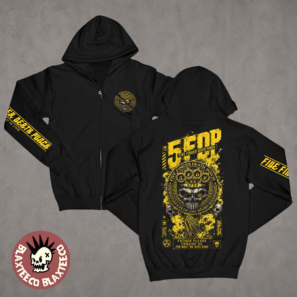 Five Finger Death Punch 20th Anniversary Tour Zip Hoodie