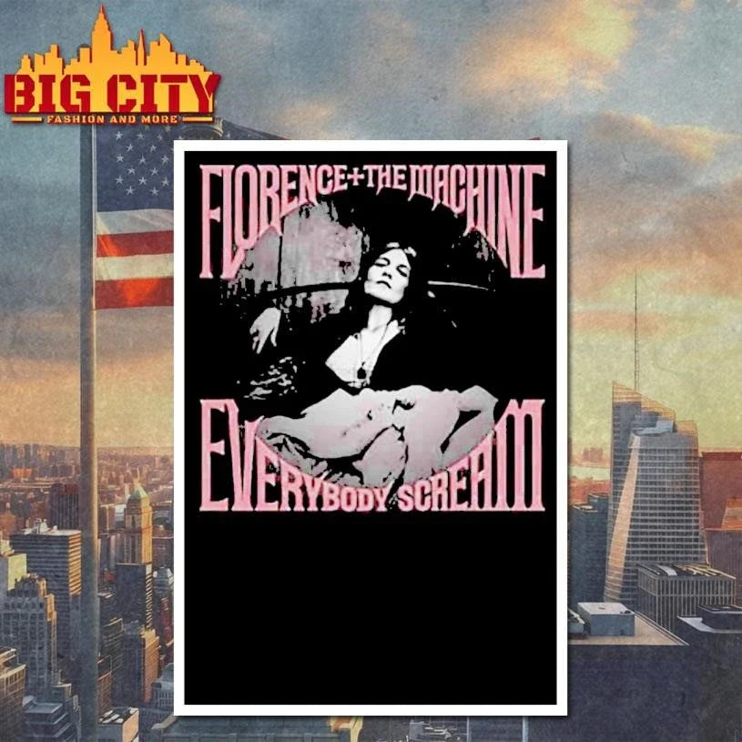 Florence And The Machine Everybody Scream Album Graphic Shirt Unisex