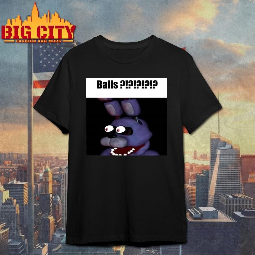 Fnaf Bonnie Balls Funny Shirt Unisex