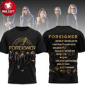 Foreigner Celebrating 2026 Signature Two Sided Shirt Unisex