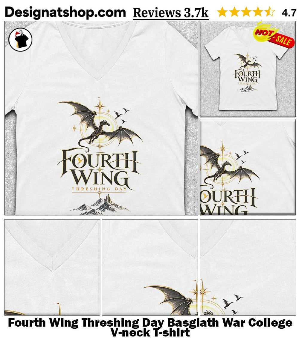 Fourth Wing Threshing Day Basgiath War College shirt