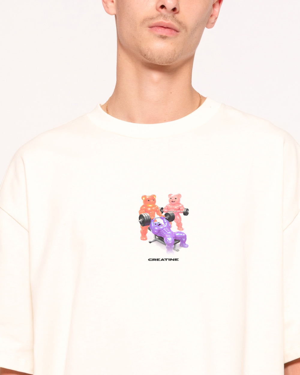 Creatine Gummies Oversized Tee Unisex