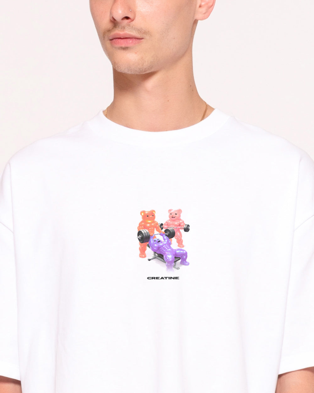 Creatine Gummies Oversized Tee Unisex