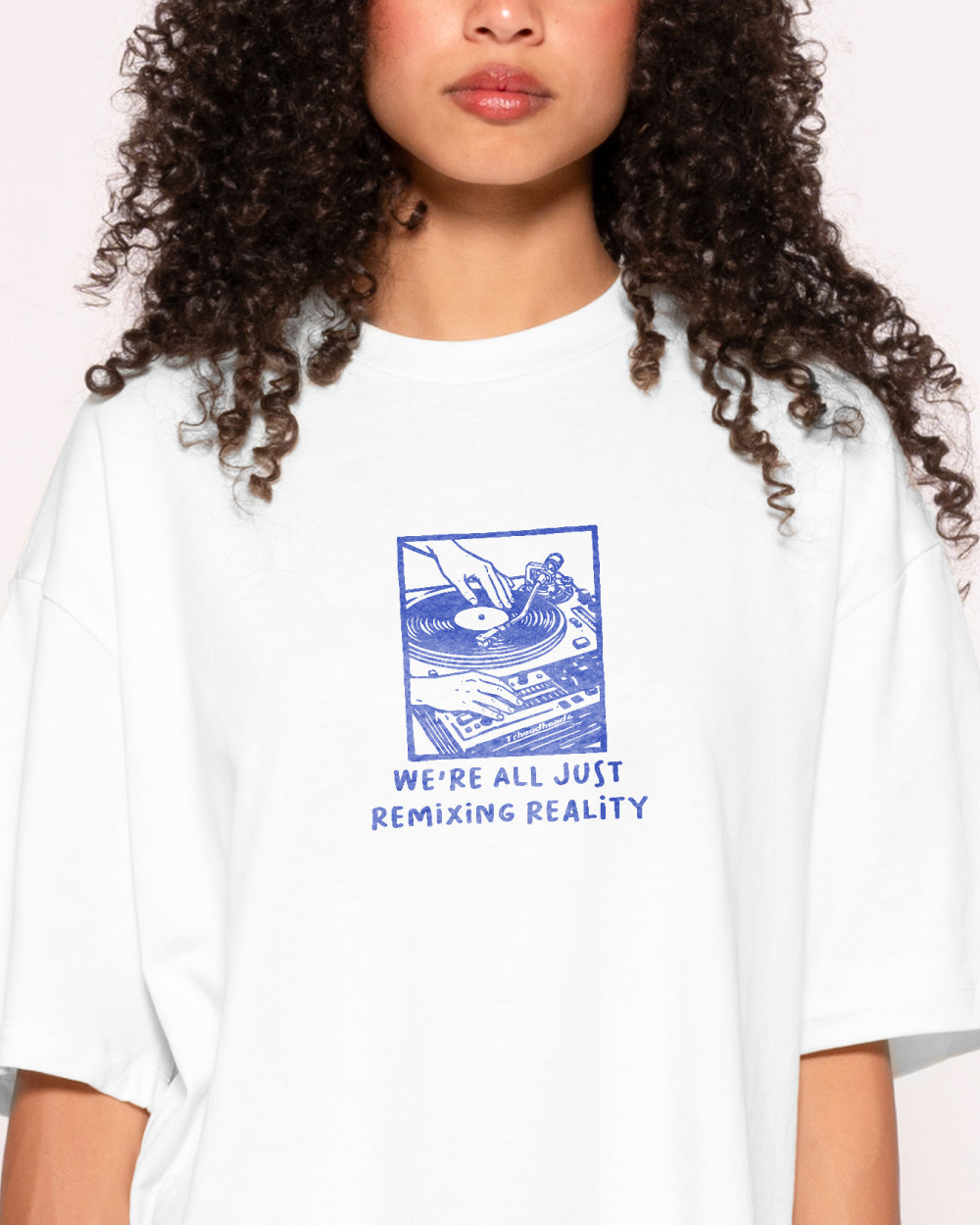 Remixing Reality Oversized Tee Unisex