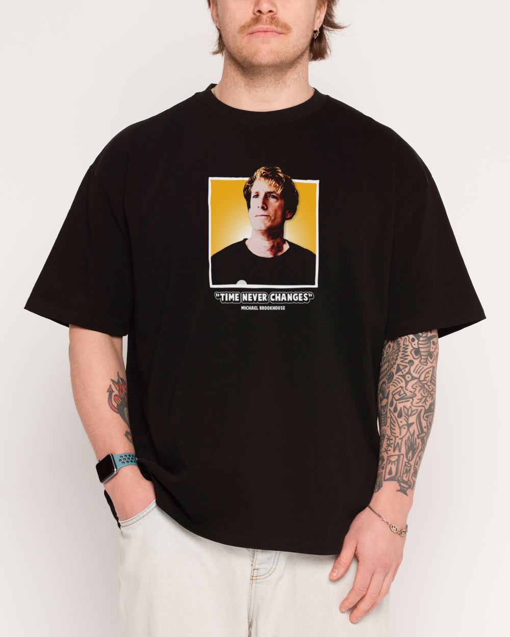 Time Never Changes Oversized Tee Unisex