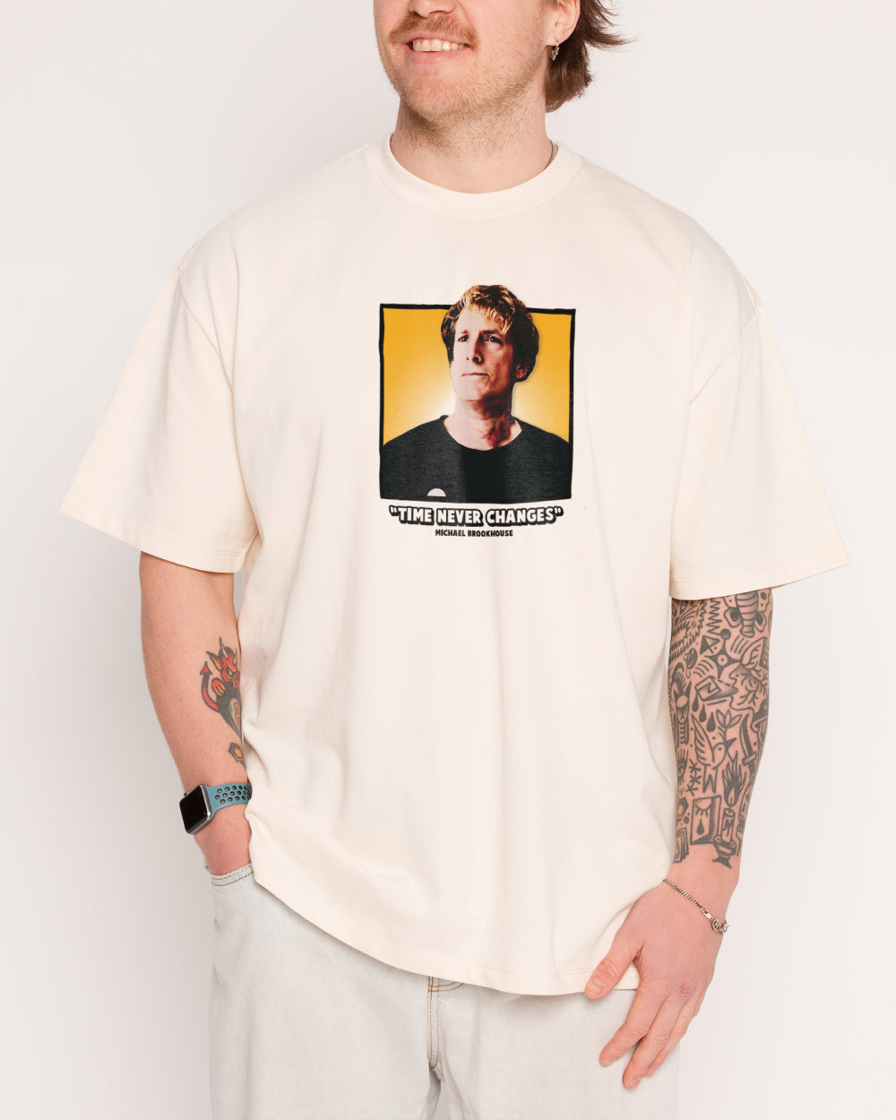 Time Never Changes Oversized Tee Unisex