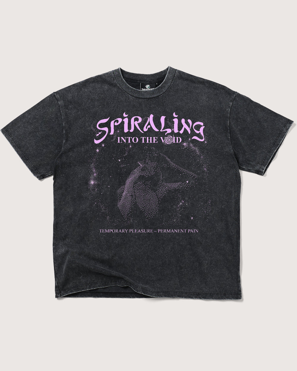 Spiralling Into the Void Oversized Tee Unisex