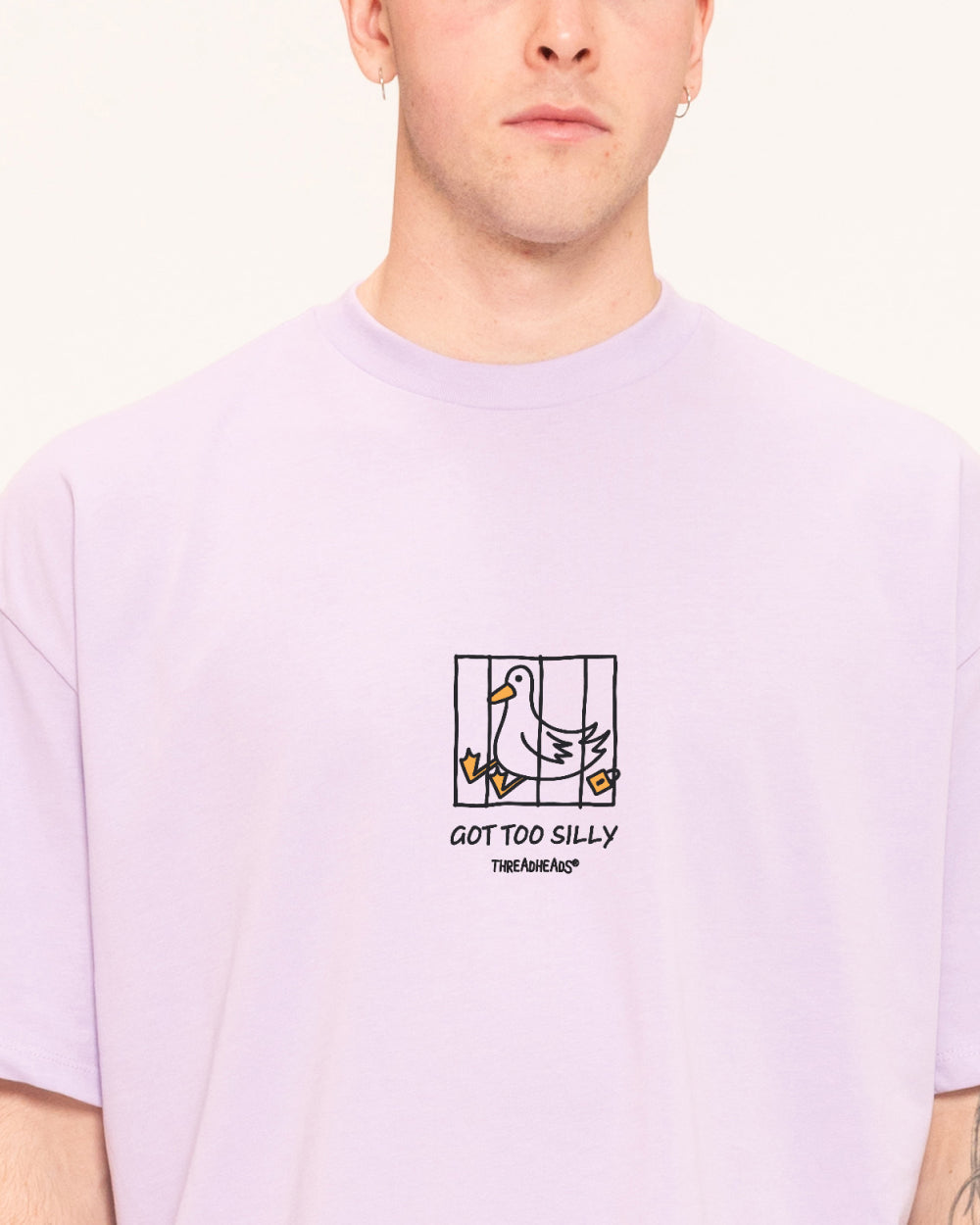 Got too Silly Oversized Tee Unisex