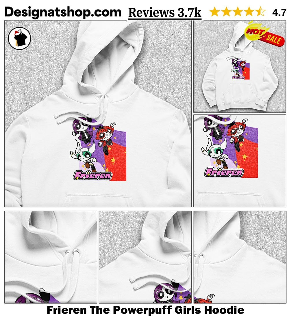 Frieren The Powerpuff Girls shirt