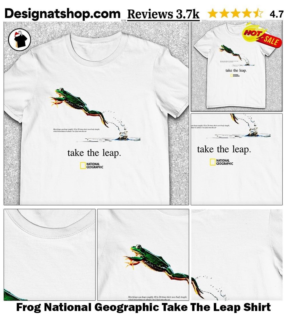 Frog National Geographic Take The Leap Shirt