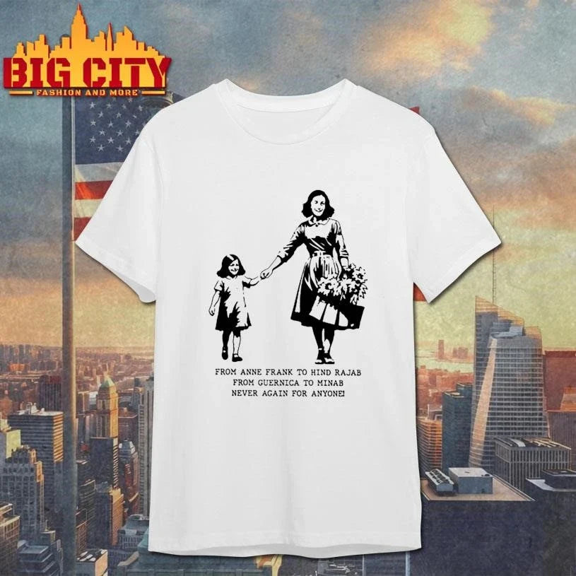From Anne Frank To Hind Rajab VIntage Shirt Unisex